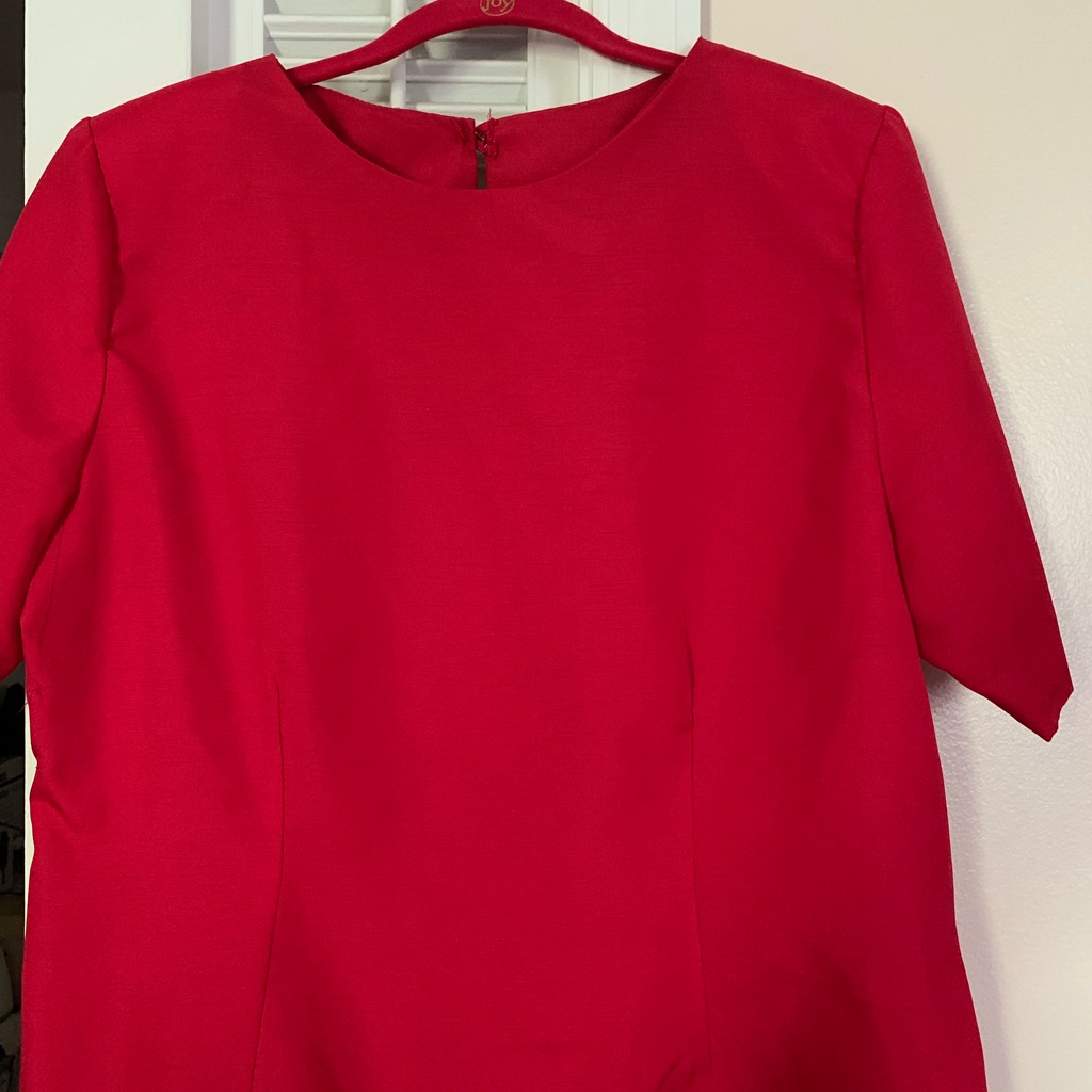 Vintage Red Blouse